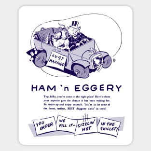 Ham 'n' Eggery Sticker